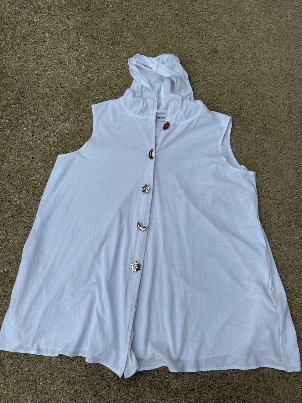Vintage 90s Blairsport Celestial Tunic/Beach Cover Up Size XL